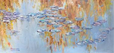 Water Lilies Oil on canvas thumb