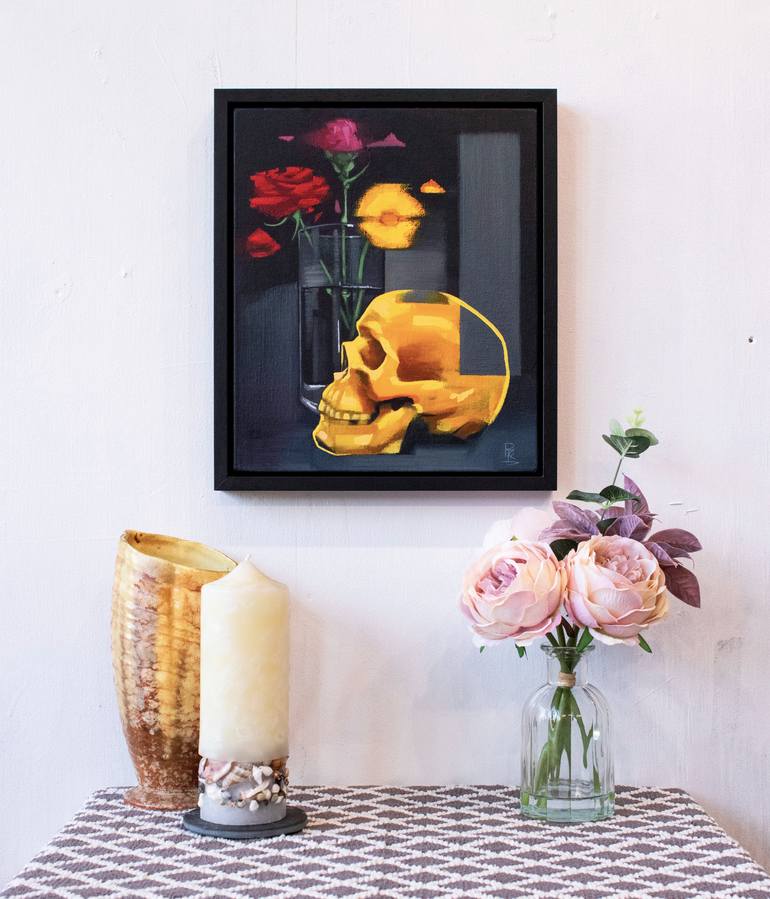 Original Abstract Still Life Painting by Brad Kenny Studio