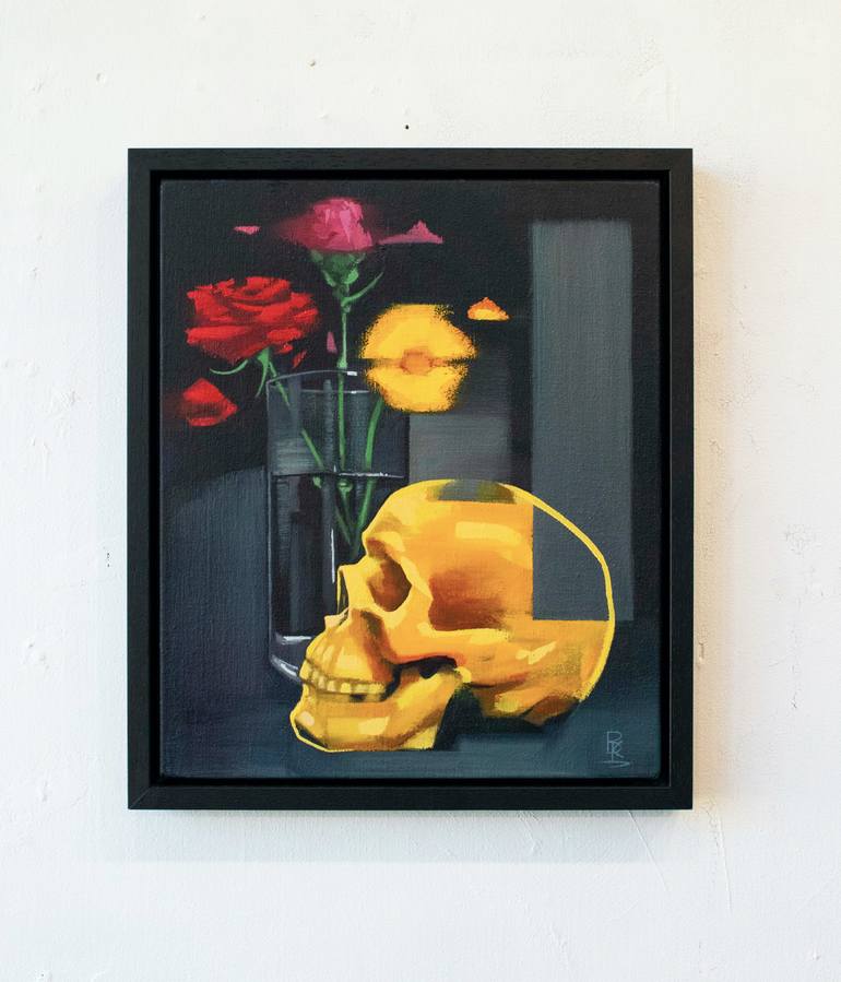Original Abstract Still Life Painting by Brad Kenny Studio