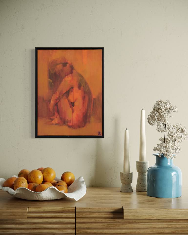 Original Figurative Women Painting by Brad Kenny Studio