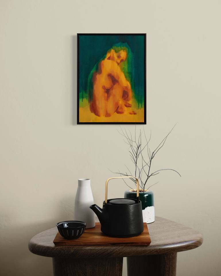 Original Figurative Women Painting by Brad Kenny Studio