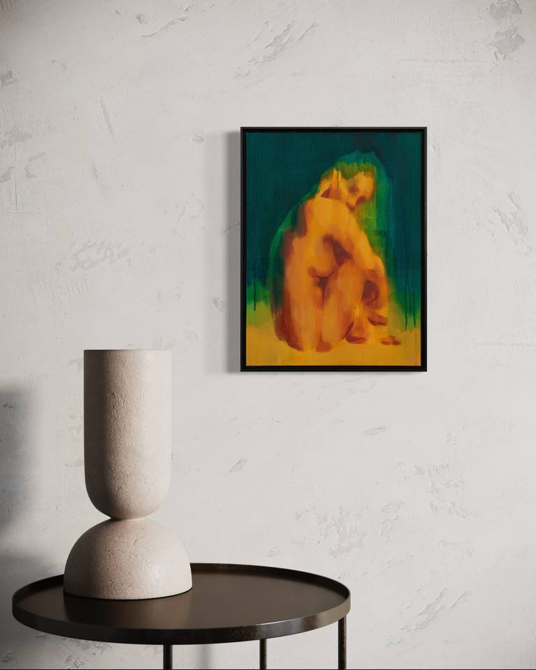 Original Figurative Women Painting by Brad Kenny Studio