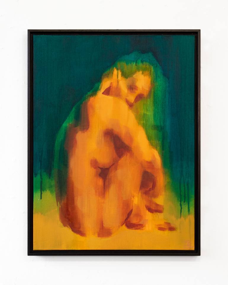 Original Figurative Women Painting by Brad Kenny Studio