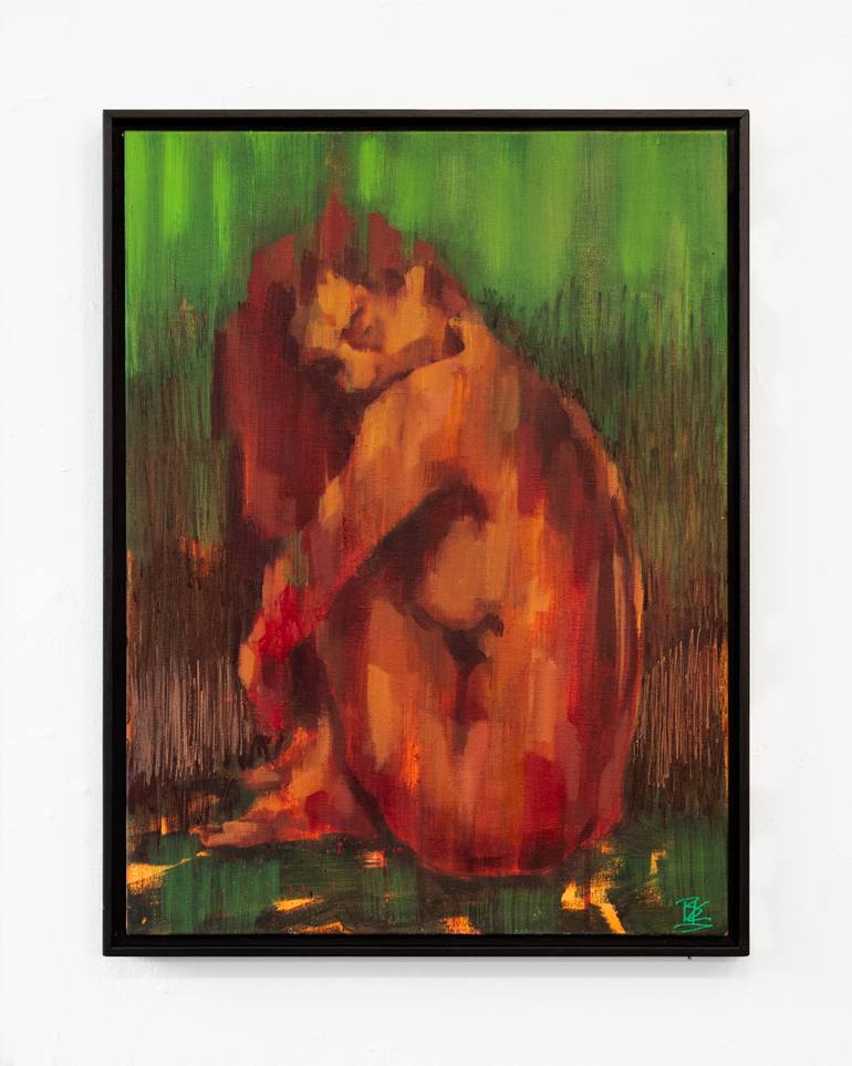 Original Figurative Women Painting by Brad Kenny Studio