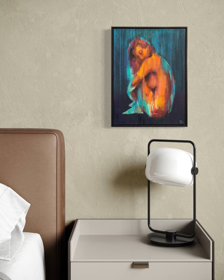 Original Figurative Women Painting by Brad Kenny Studio