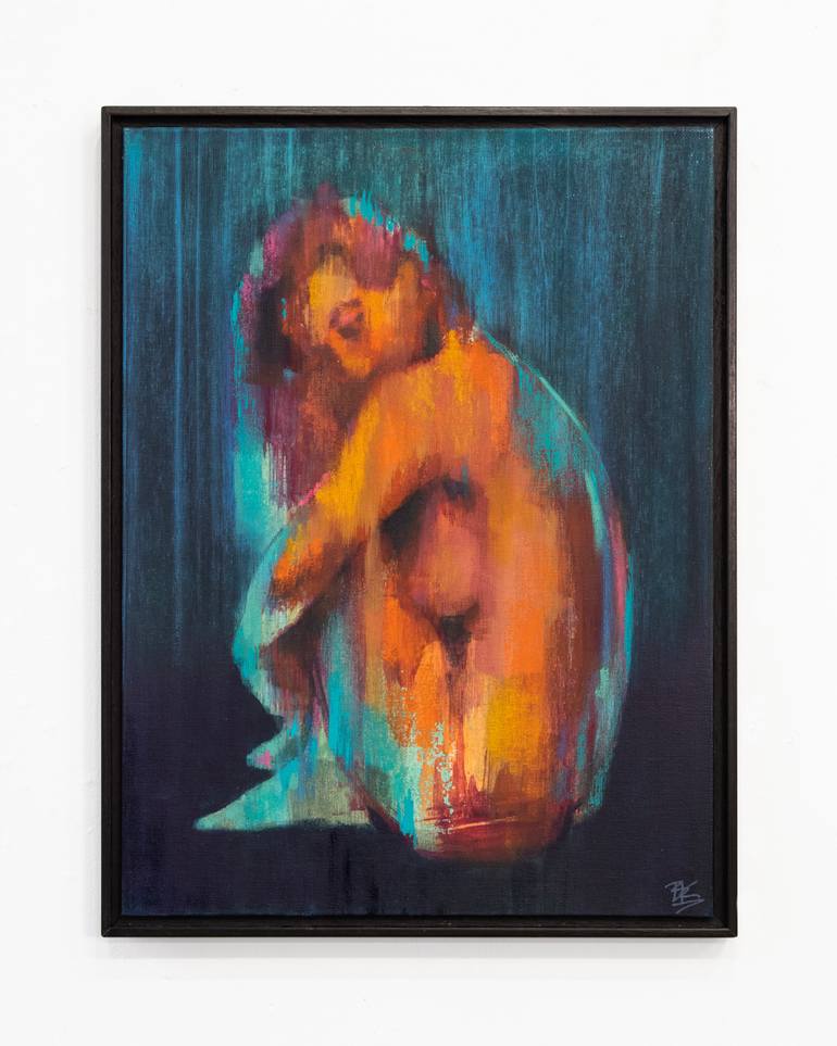 Original Figurative Women Painting by Brad Kenny Studio