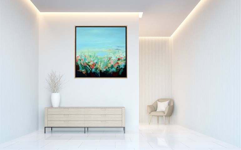 Original Abstract Expressionism Abstract Painting by Gareth Butcher