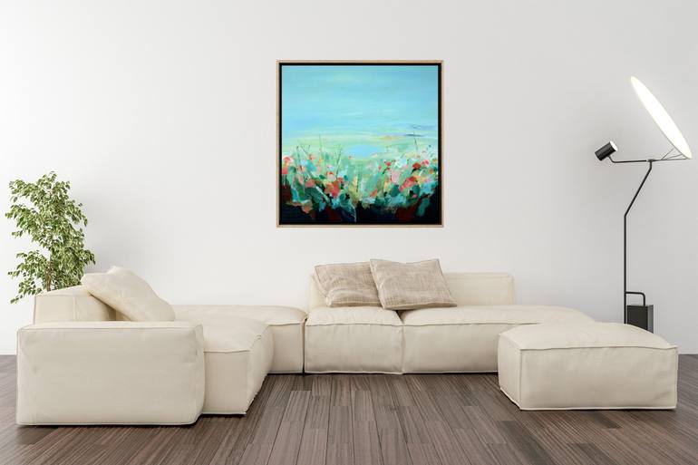 Original Abstract Expressionism Abstract Painting by Gareth Butcher