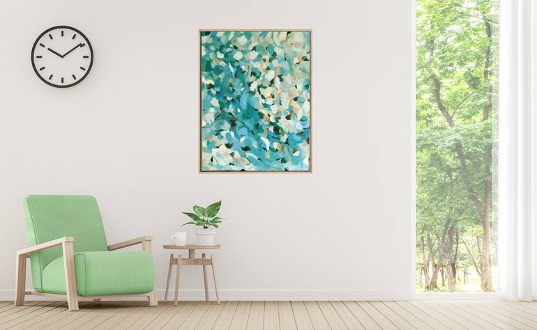 Original Abstract Expressionism Abstract Painting by Gareth Butcher