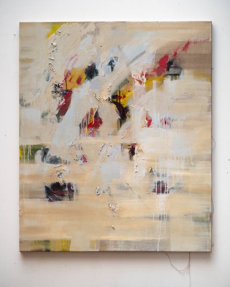 Original Abstract Expressionism Abstract Painting by Ondrej Rypacek