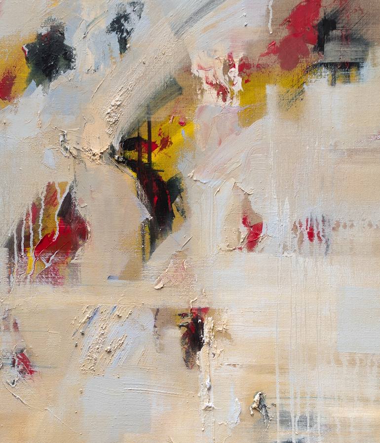 Original Abstract Expressionism Abstract Painting by Ondrej Rypacek
