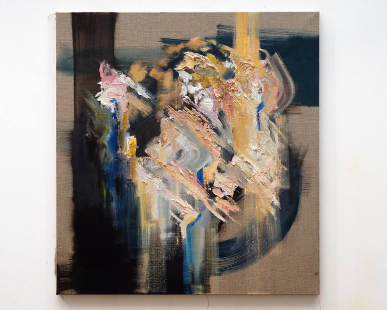 Original Abstract Expressionism Abstract Painting by Ondrej Rypacek