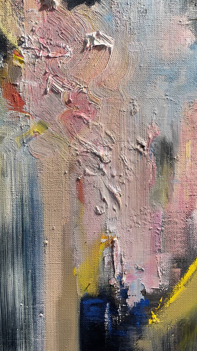 Original Abstract Expressionism Abstract Painting by Ondrej Rypacek