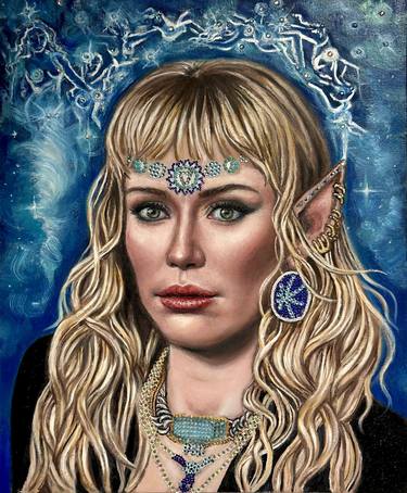 Original Fine Art Pop Culture/Celebrity Paintings by Alevtina Caravona