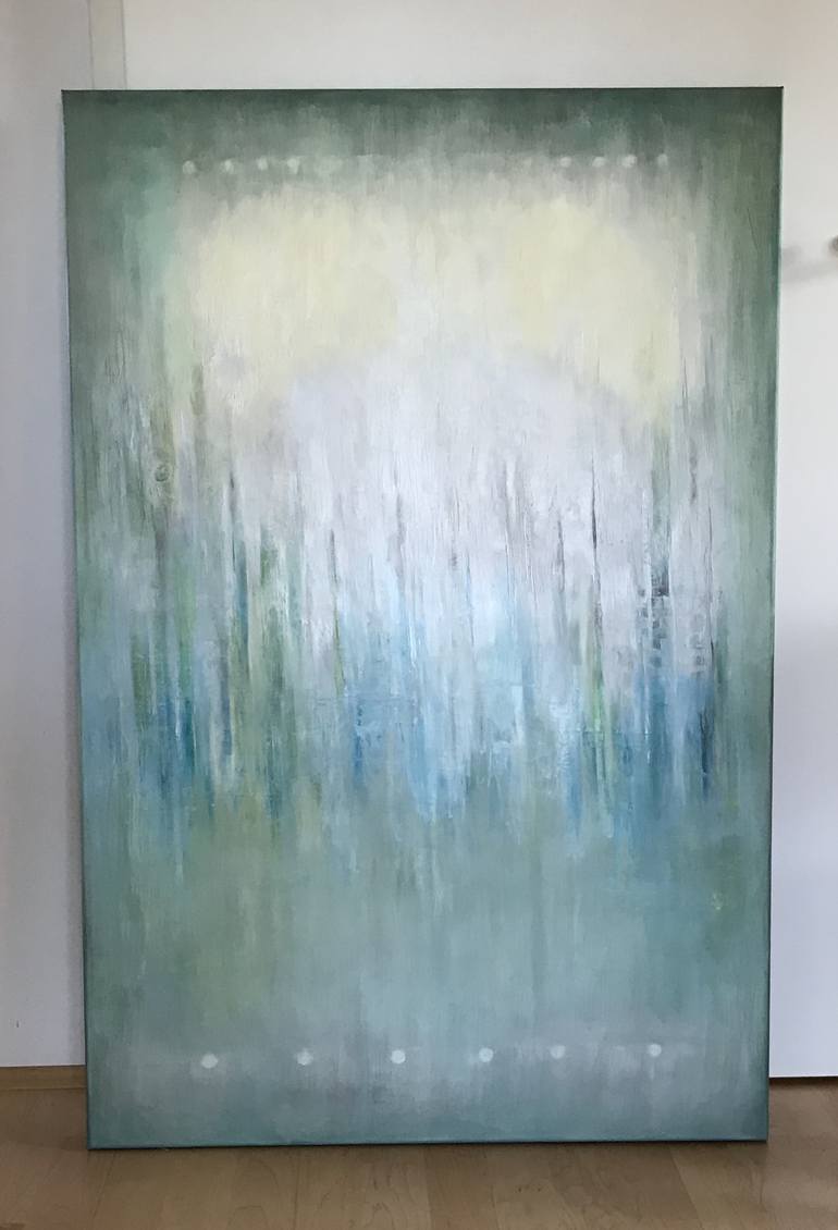 Original Abstract Painting by Roswitha Klotz