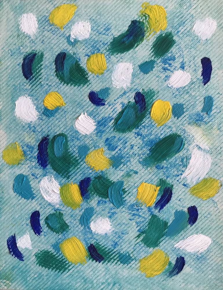 Original Abstract Paintings by Roswitha Klotz