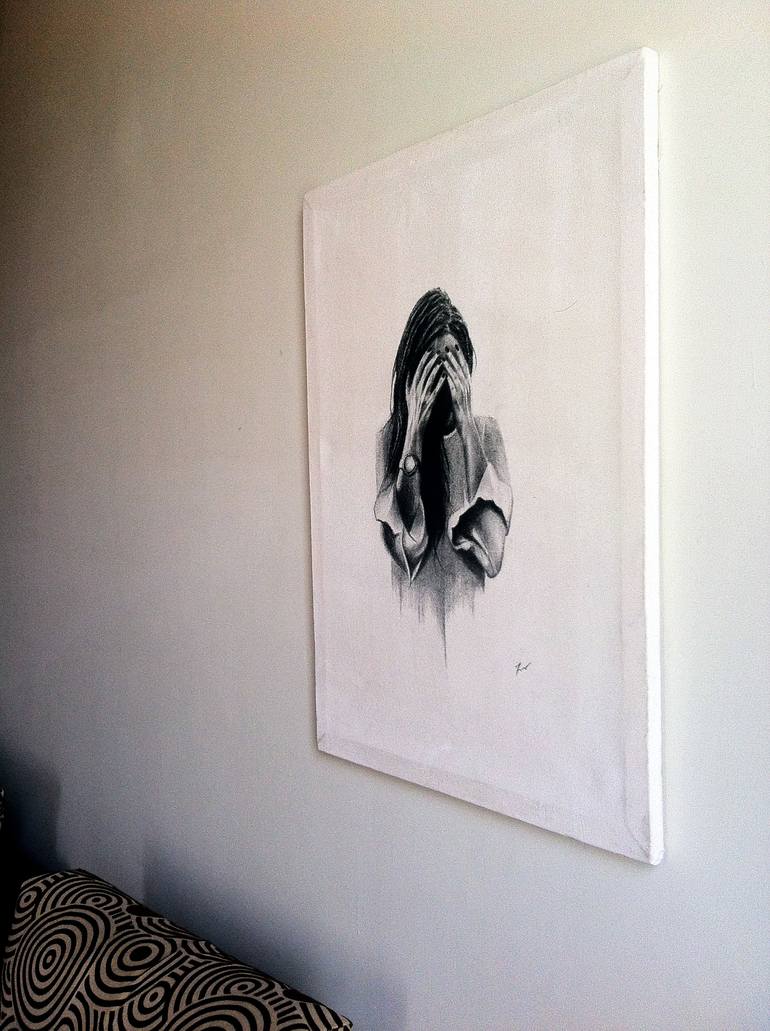 Original Portraiture Women Drawing by Zain Zahid