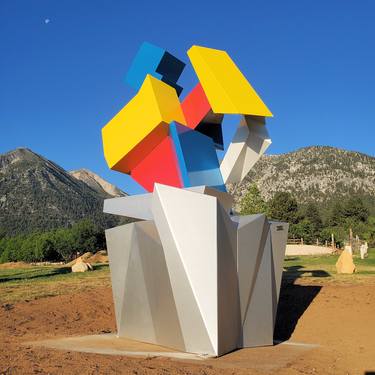 Original Modern Abstract Sculpture by Chris Itsell