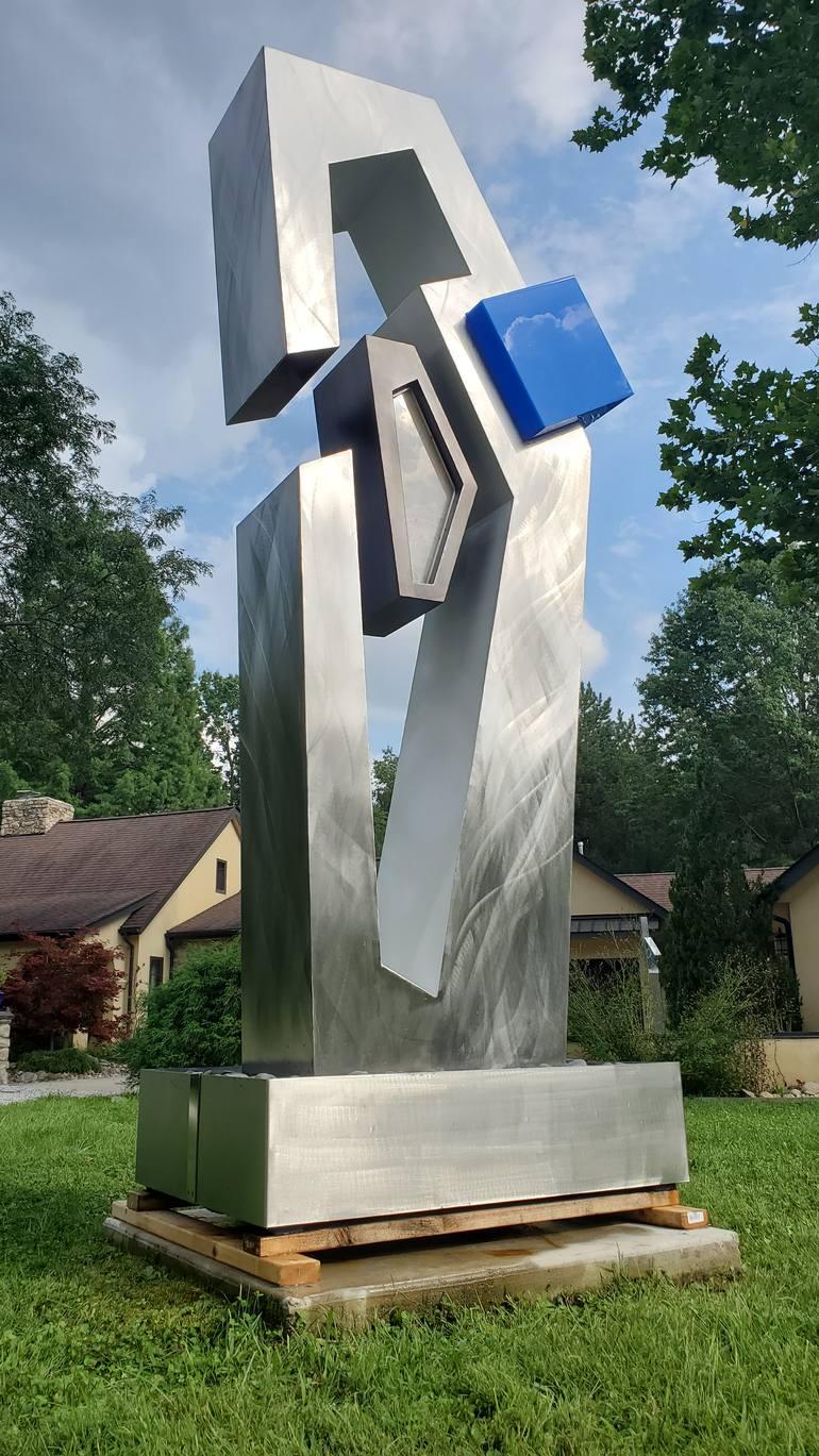 Original Modernism Abstract Sculpture by Chris Itsell