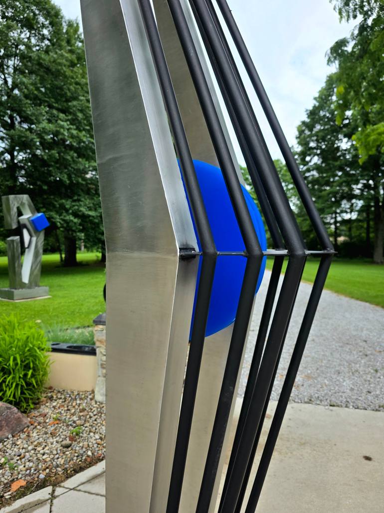 Original Modernism Abstract Sculpture by Chris Itsell