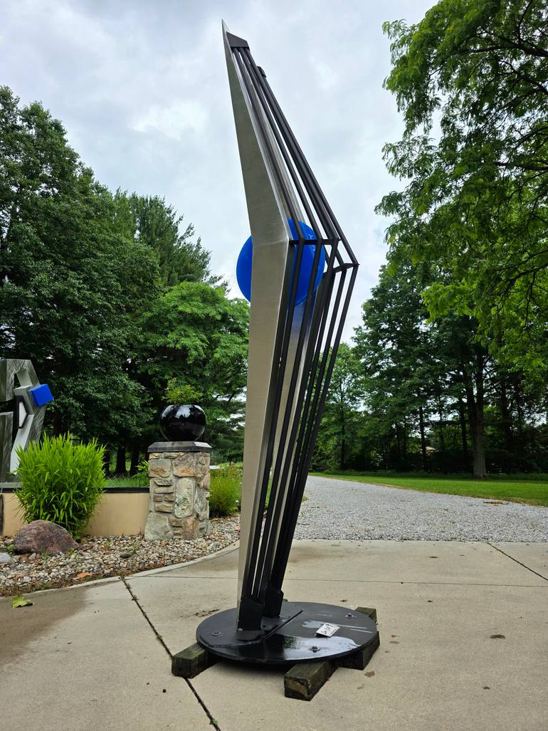 Original Modernism Abstract Sculpture by Chris Itsell