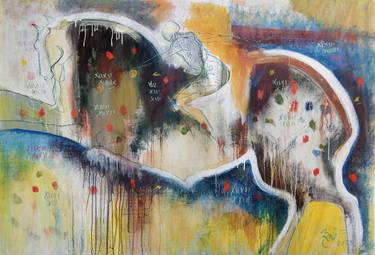 Original Abstract Expressionism Abstract Paintings by Bruno Garcia
