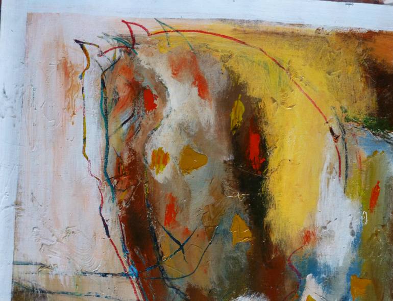 Original Abstract Expressionism Abstract Painting by Bruno Garcia