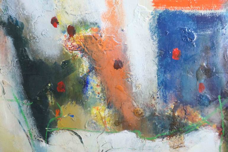 Original Abstract Expressionism Abstract Painting by Bruno Garcia