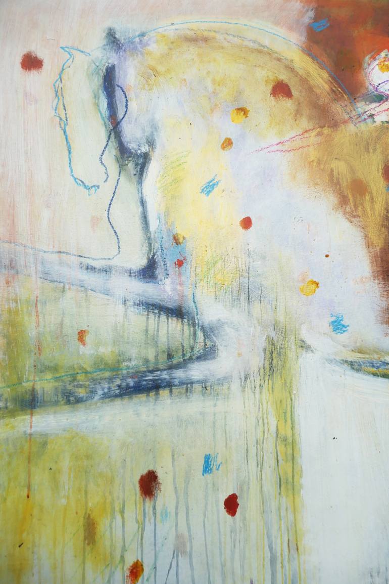 Original Abstract Expressionism Abstract Painting by Bruno Garcia