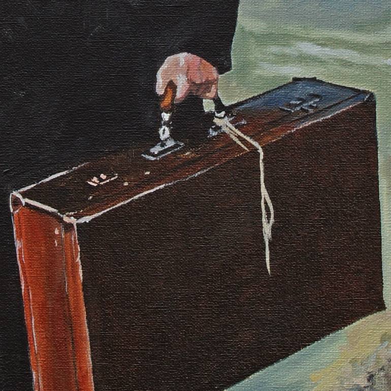 Original Figurative People Painting by Roland Henrion