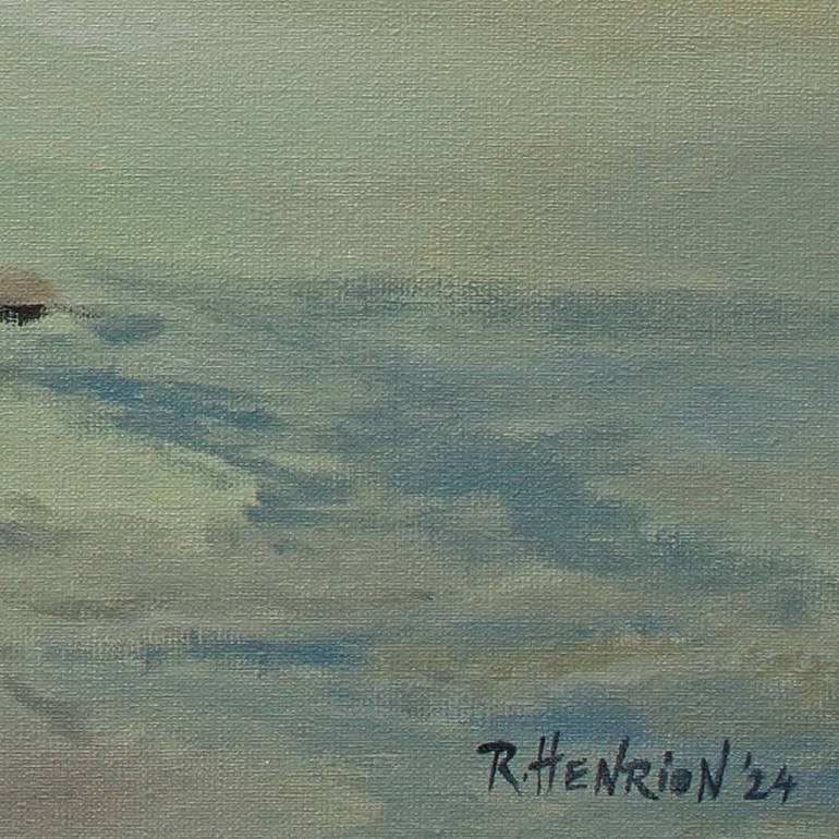 Original Figurative People Painting by Roland Henrion