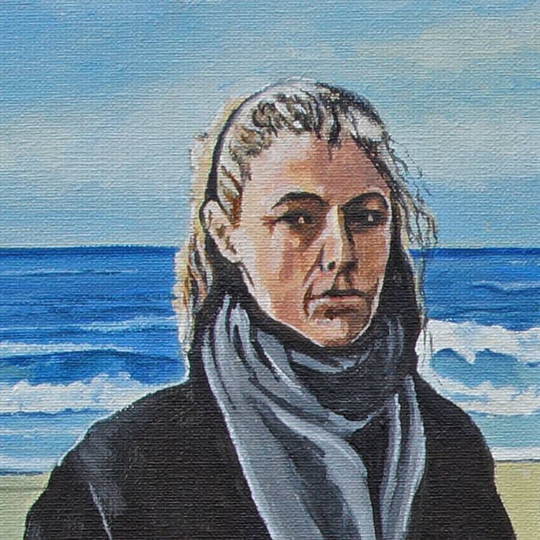 Original Figurative People Painting by Roland Henrion