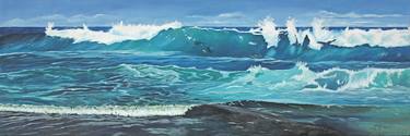 Original Contemporary Seascape Painting by Roland Henrion