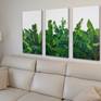 Banana leaves triptych