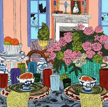 Original Figurative Still Life Painting by Szabina Góré