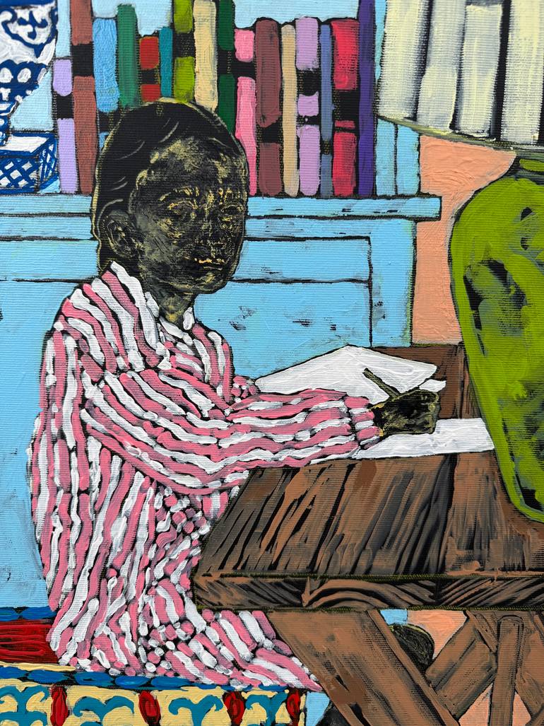 Original Contemporary Home Painting by Szabina Góré