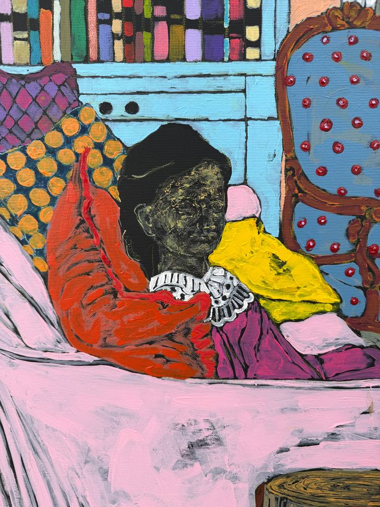 Original Contemporary Home Painting by Szabina Góré