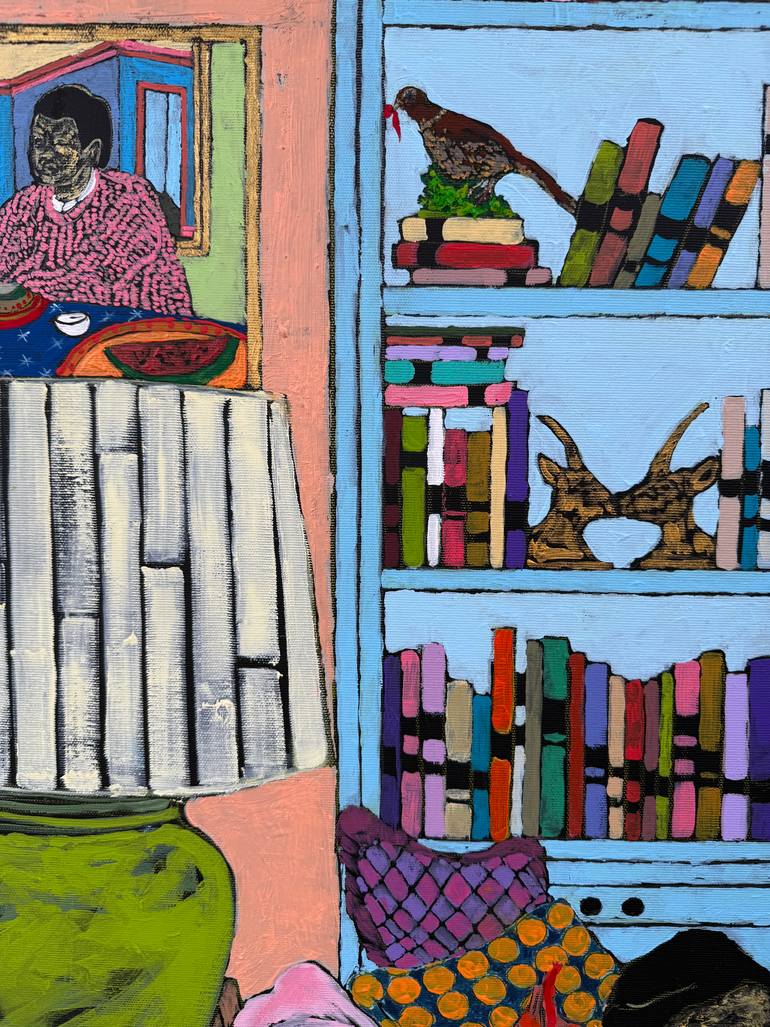 Original Contemporary Home Painting by Szabina Góré