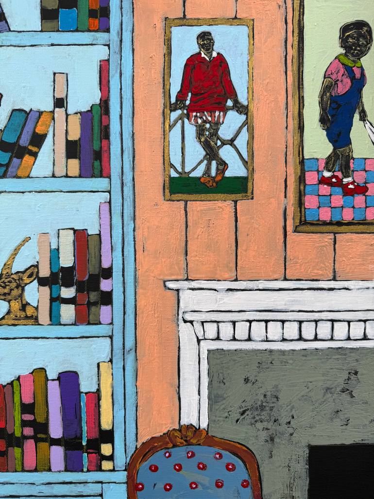 Original Contemporary Home Painting by Szabina Góré
