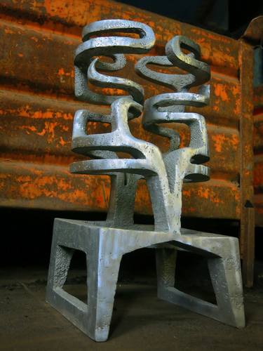 Print of Abstract Expressionism Abstract Sculpture by AITOR RUIZ DE EGINO