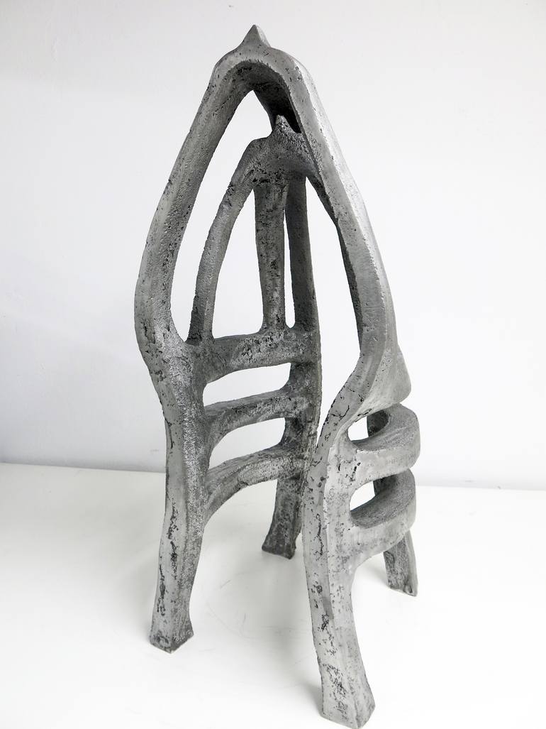 Original Abstract Expressionism Family Sculpture by Aitor Ruiz De Egino