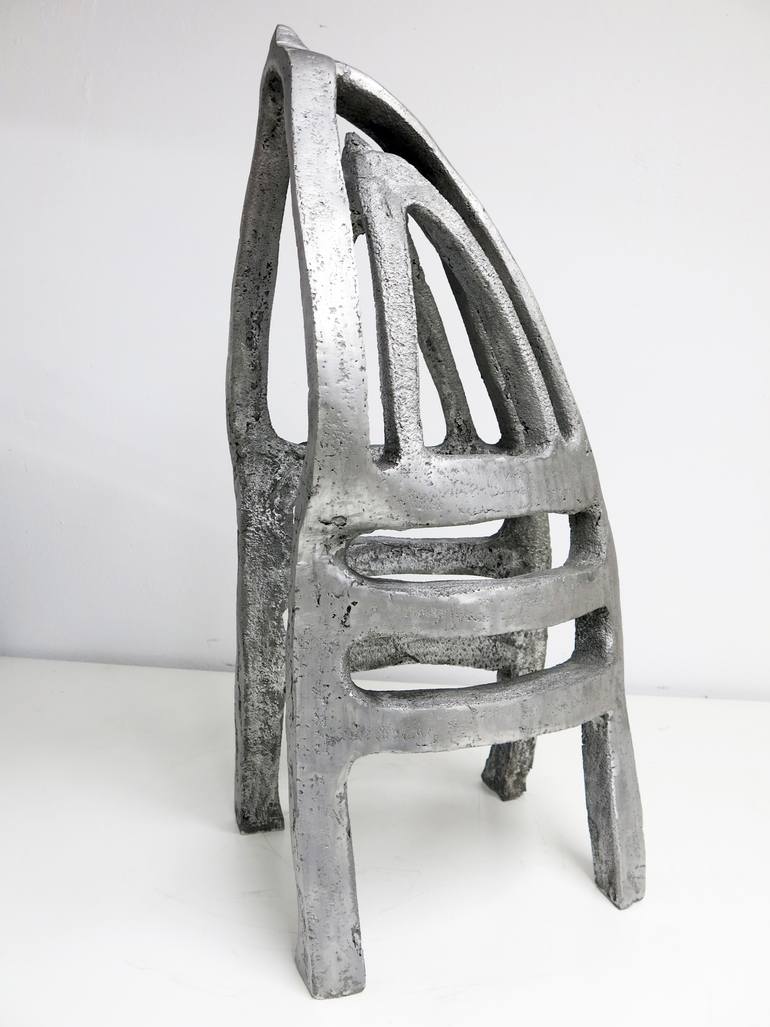 Original Abstract Expressionism Family Sculpture by Aitor Ruiz De Egino