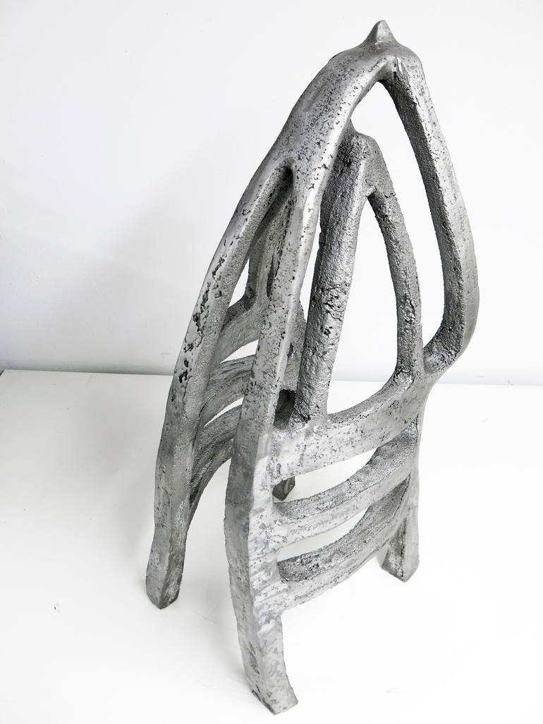 Original Abstract Expressionism Family Sculpture by Aitor Ruiz De Egino