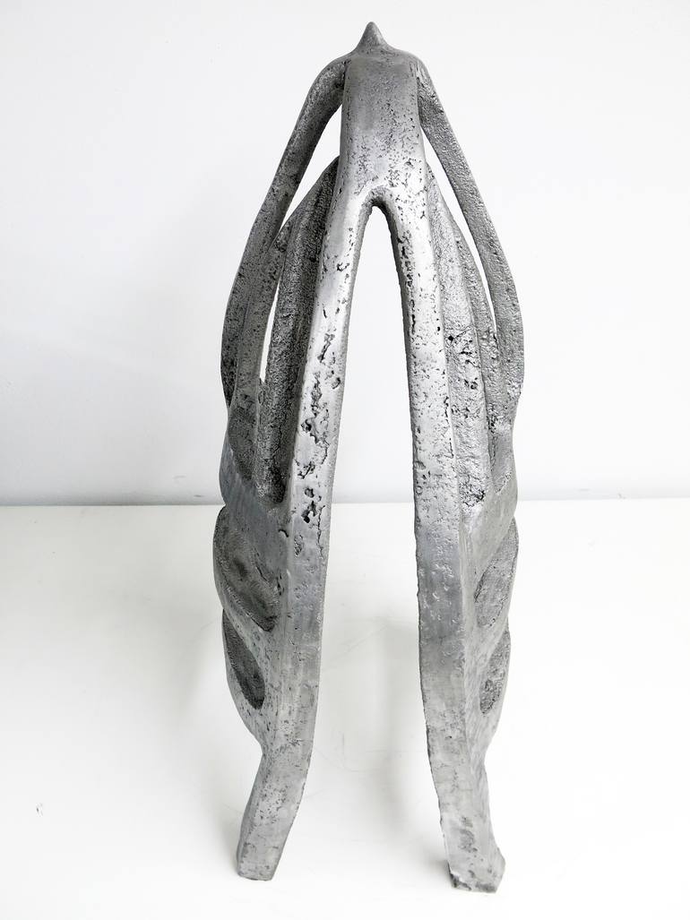 Original Abstract Expressionism Family Sculpture by Aitor Ruiz De Egino