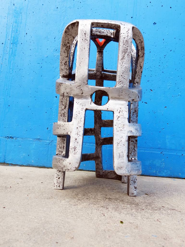 Original Expressionism Geometric Sculpture by Aitor Ruiz De Egino