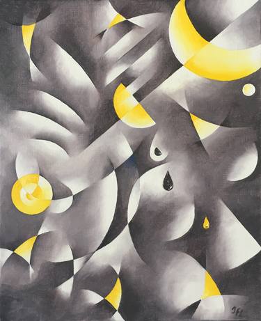 Print of Abstract Music Paintings by Jean-Francois LAURENT