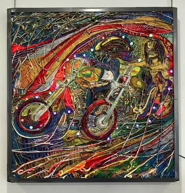 Original Pop Art Cinema Painting by Nuno Dantas