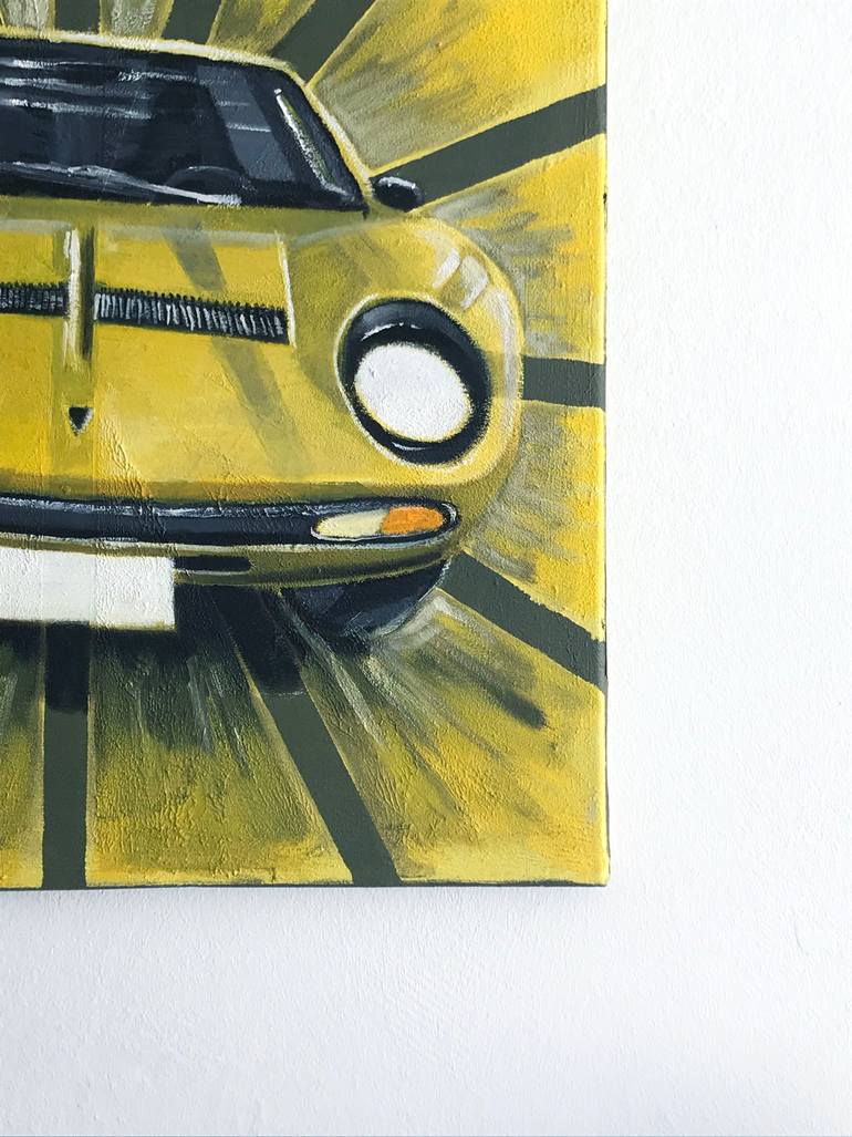 Original Conceptual Transportation Painting by Ayoub Saaif