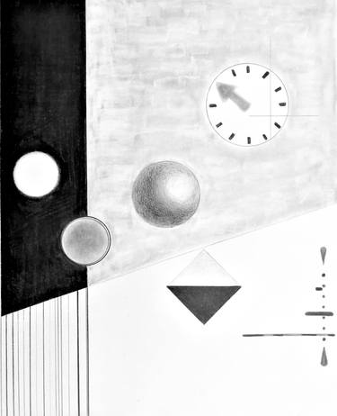 Print of Abstract Time Drawings by Monica Tong