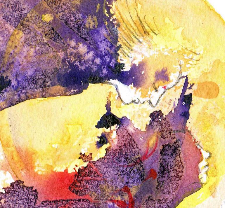Original Expressionism Religion Painting by Jude Berman